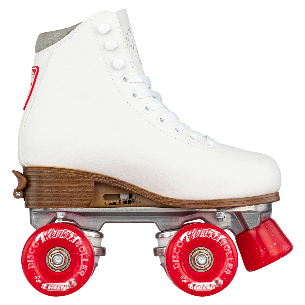 Crazy Retro Adjustable Roller Skates White