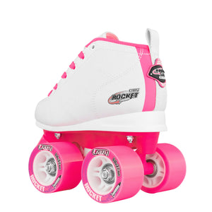 Crazy Rocket Junior Roller Skates White