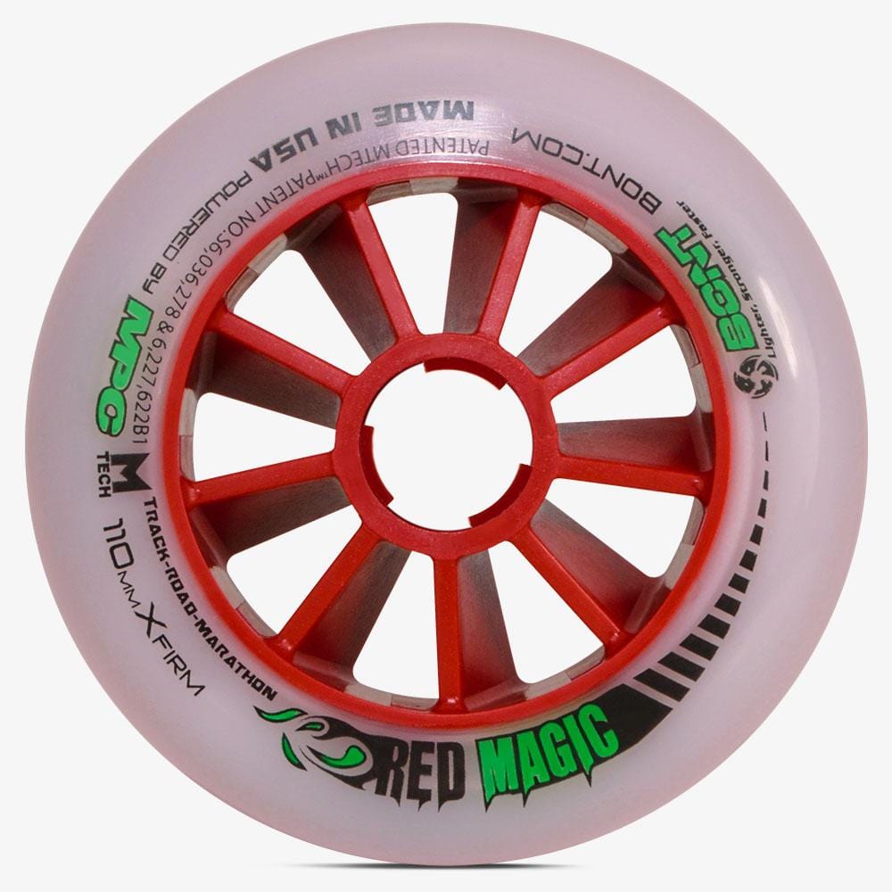 Bont Red Magic Wheel 110mm