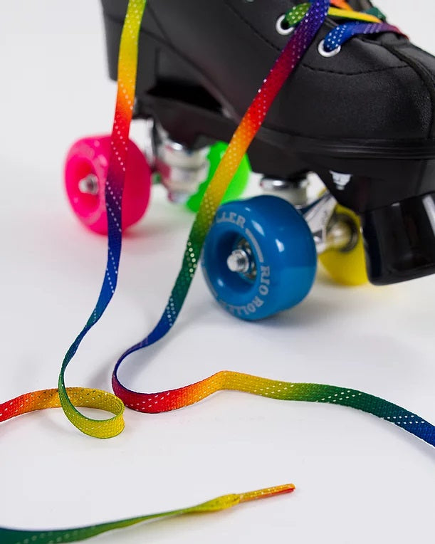 Rio Roller Laces Rainbow Skate Society