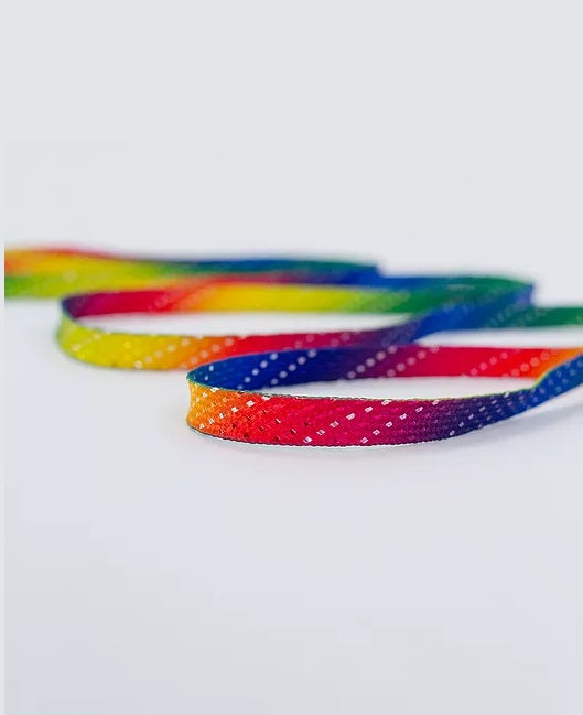 Rio Roller Laces Rainbow Skate Society