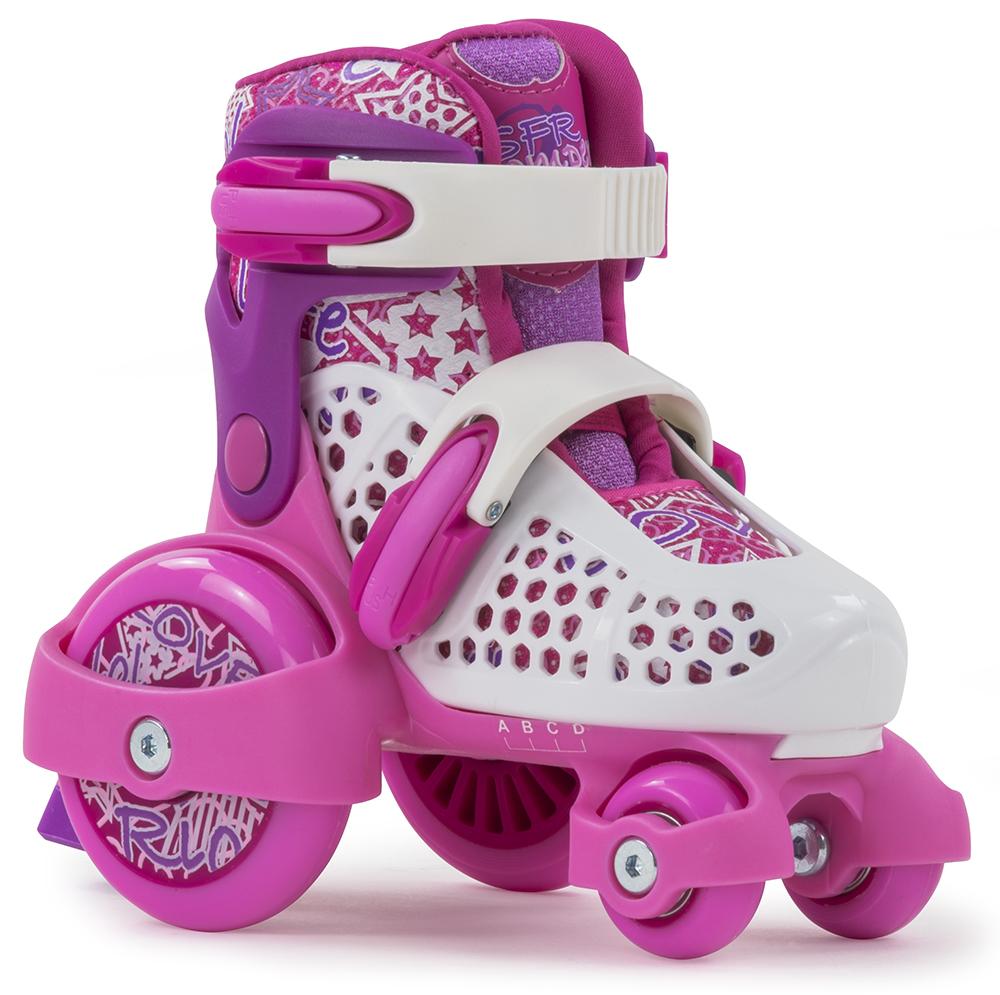 SFR STOMPER ADJUSTABLE GIRLS JUNIOR INLINE SKATES - Skatescool Australia
