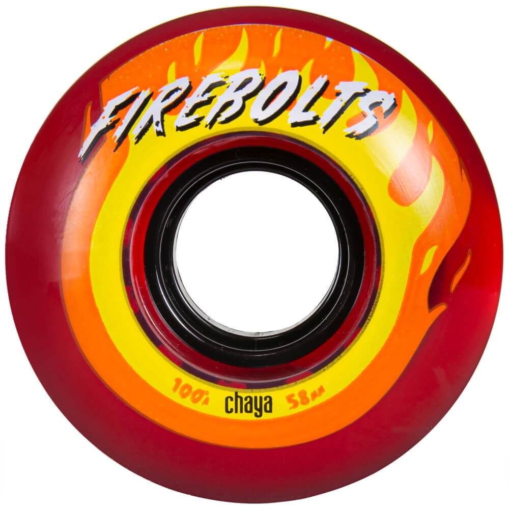 Chaya Firebolt Park Wheels 58mm 100a 4pk