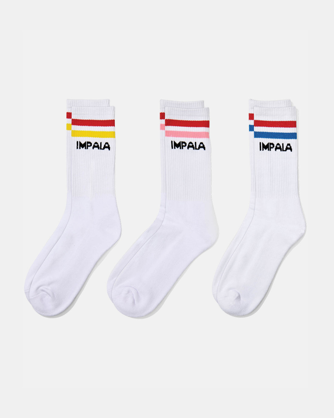 Impala Stripe Sock 3 Pack - Multi