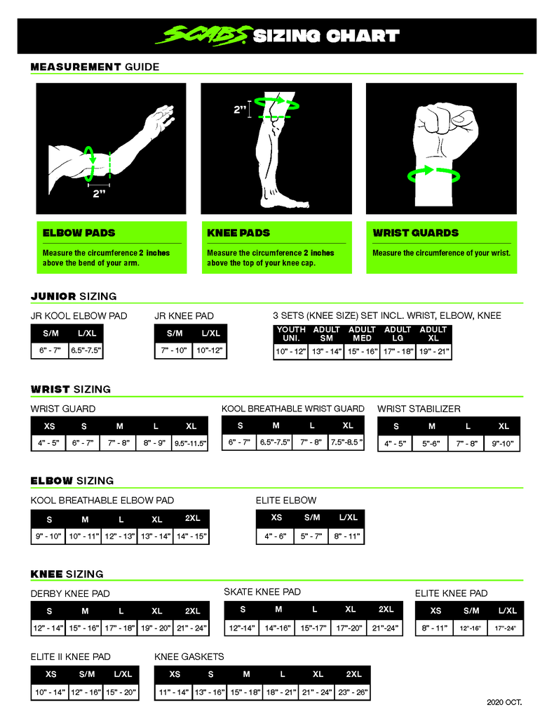 Smith Scabs Knee Pads - Derby (Black)