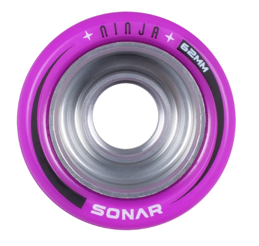 RADAR NINJA SPEED WHEELS 62MM X 43MM 4 PACK - Skatescool Australia