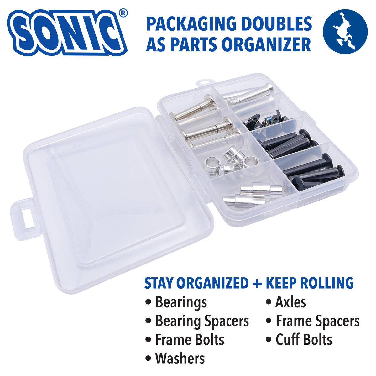 Sonic Speed Bearings 8mm 16pk