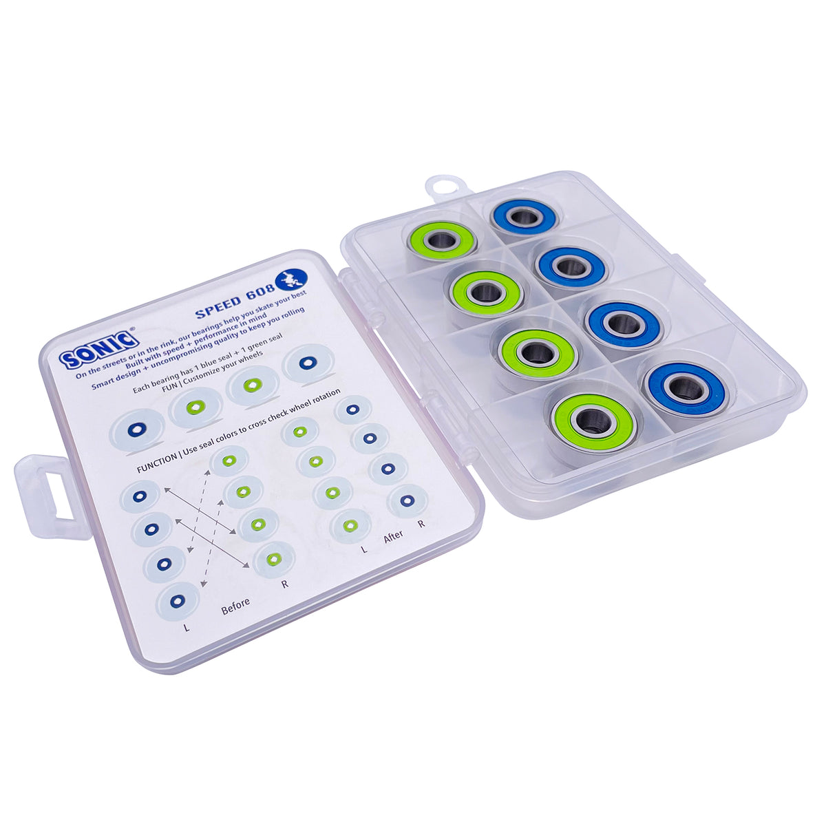 Sonic Speed Bearings 8mm 16pk