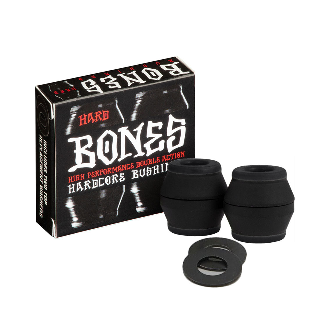 Bones Hardcore Conical Bushings 4pk - Black