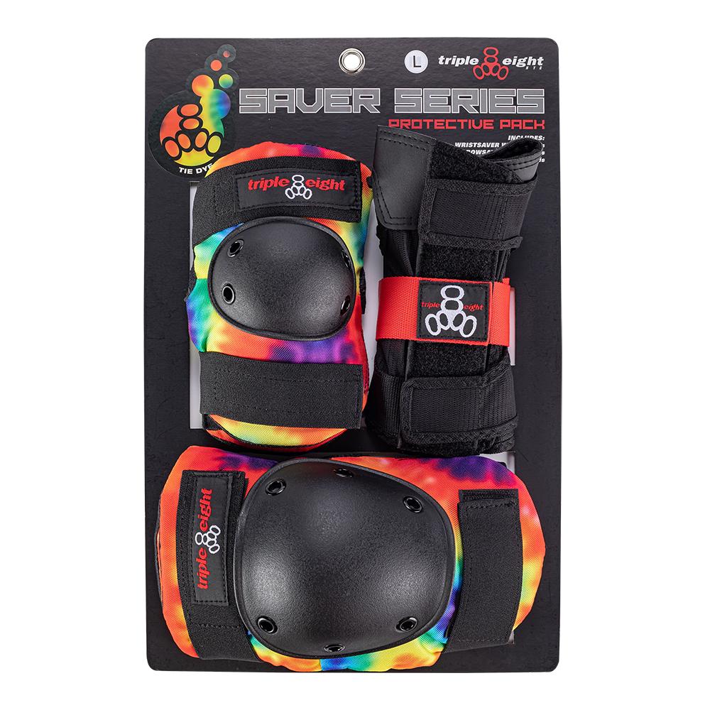 TRIPLE 8 TRI PACK SAVER TIE DYE - Skatescool Australia