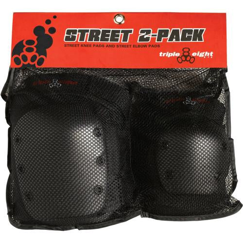 Triple 8 Street 2 Pack (Knee & Elbow) - Skatescool Australia
