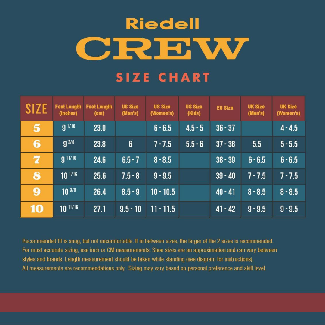 Riedell Crew Roller Skate Ocean