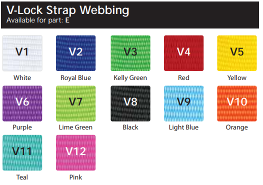 Riedell Solaris Replacement V-Lock Strap