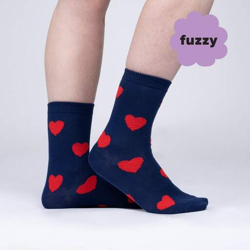 Sock It To Me Sweet Hearts Womens Crew Socks