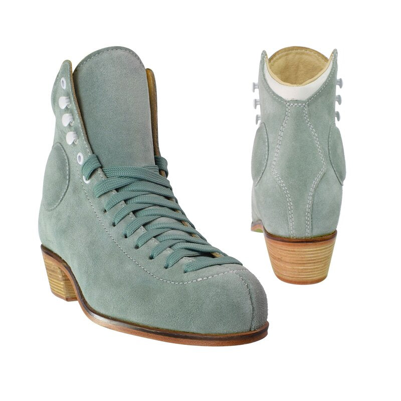 WIFA Street Suede Outdoor Roller Skates Moss