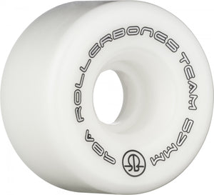 Rollerbones Team Logo Wheels 57mm 98a 8pk