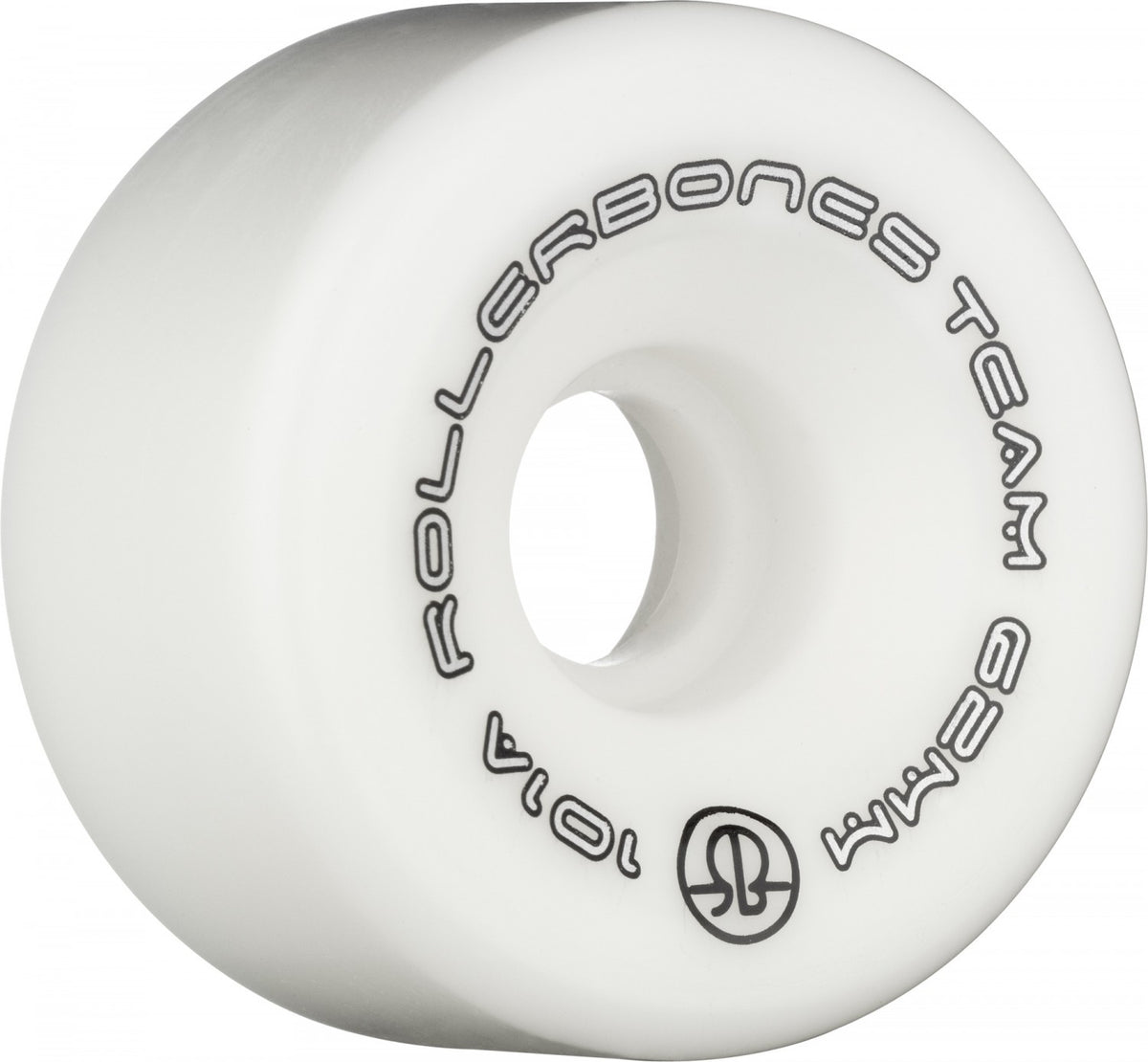 Rollerbones Team Logo Wheels 62mm 101a 8pk