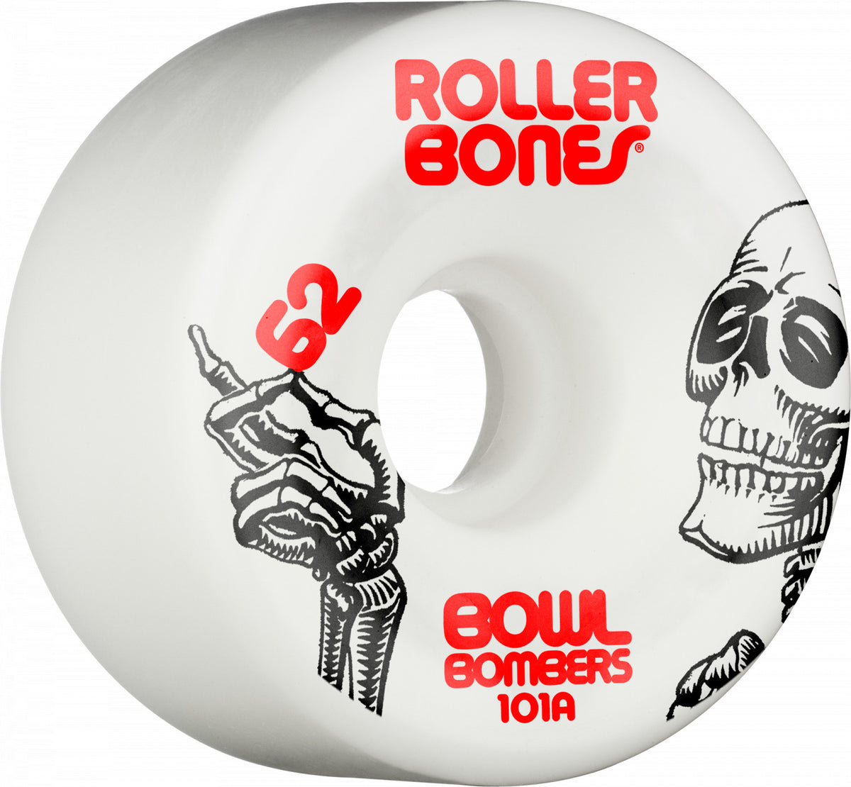 Rollerbones Bowl Bombers Wheels 62mm 101A 8pk