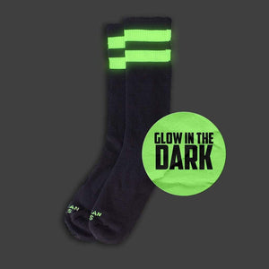 American Socks Back in Black - Glow In The Dark - Mid High