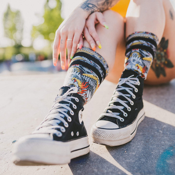 American Socks Signature Eagle Of Fire - Mid High