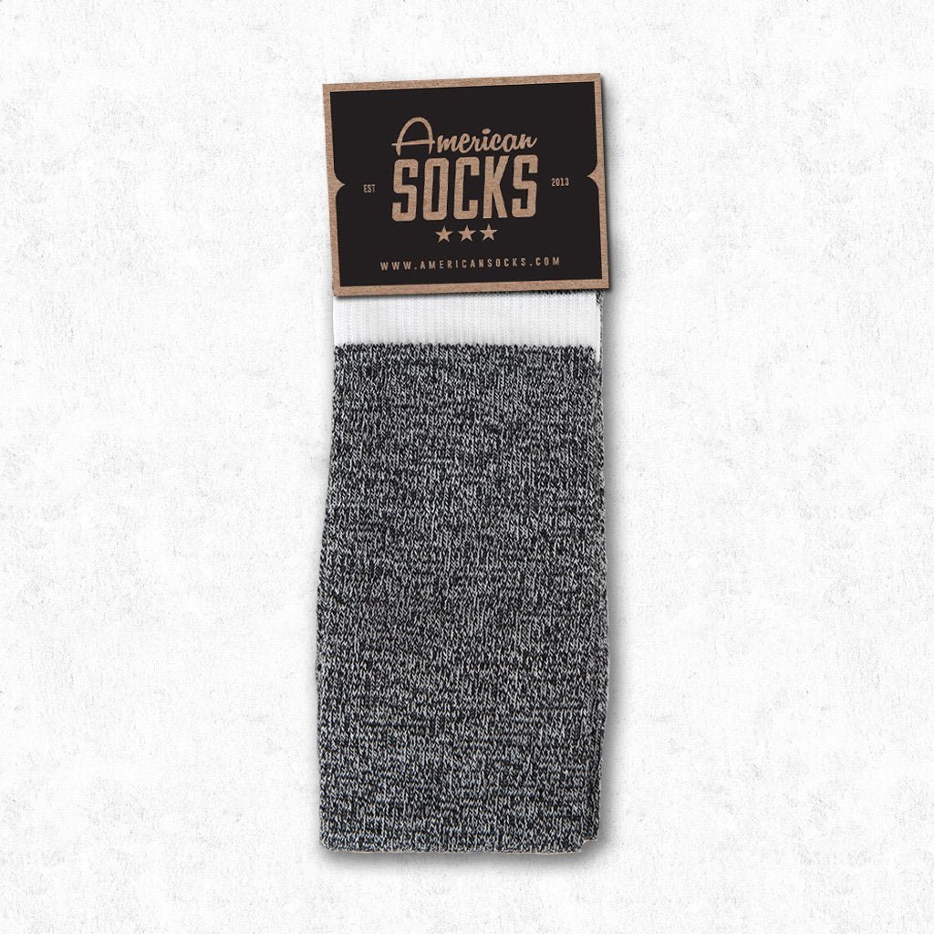 American Socks White Noise - Mid High