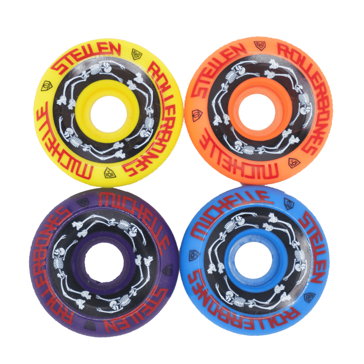 Rollerbones Estro Jen Bowl Bombers 62mm 101a 4pk