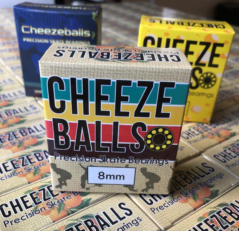 Cheezeballs Cheddar Bearings 8mm 16pk