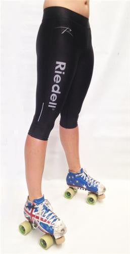 Riedell Compression Leggings Womens 3/4 Length - Skatescool Australia
