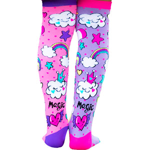 MADMIA DABBING UNICORN (AGED 6-ADULT) KNEE HIGH SOCKS - Skatescool Australia