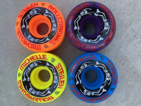 Rollerbones Estro Jen Bowl Bombers 62mm 101a 4pk