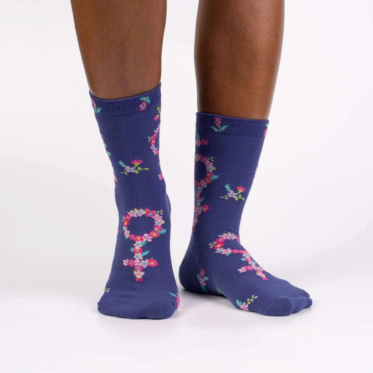 Sock It To Me Femme-Powerment Womens Crew Socks