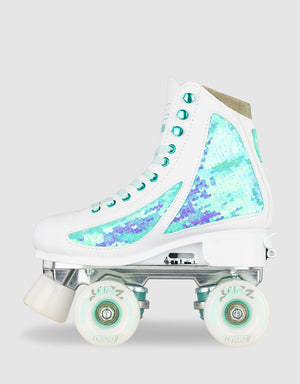 Crazy Glitz Adjustable Roller Skates Turquoise