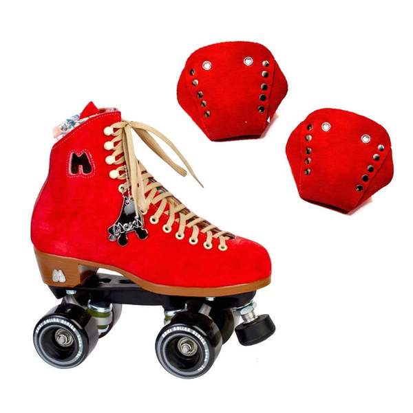 RollerStuff Toe Caps Poppy Red
