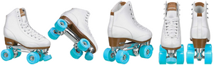 RDS CRUZE XR9 WHITE ROLLER SKATES - Skatescool Australia