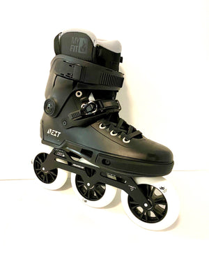 POWERSLIDE NEXT PRO BLACK 110 INLINE SKATES - Skatescool Australia