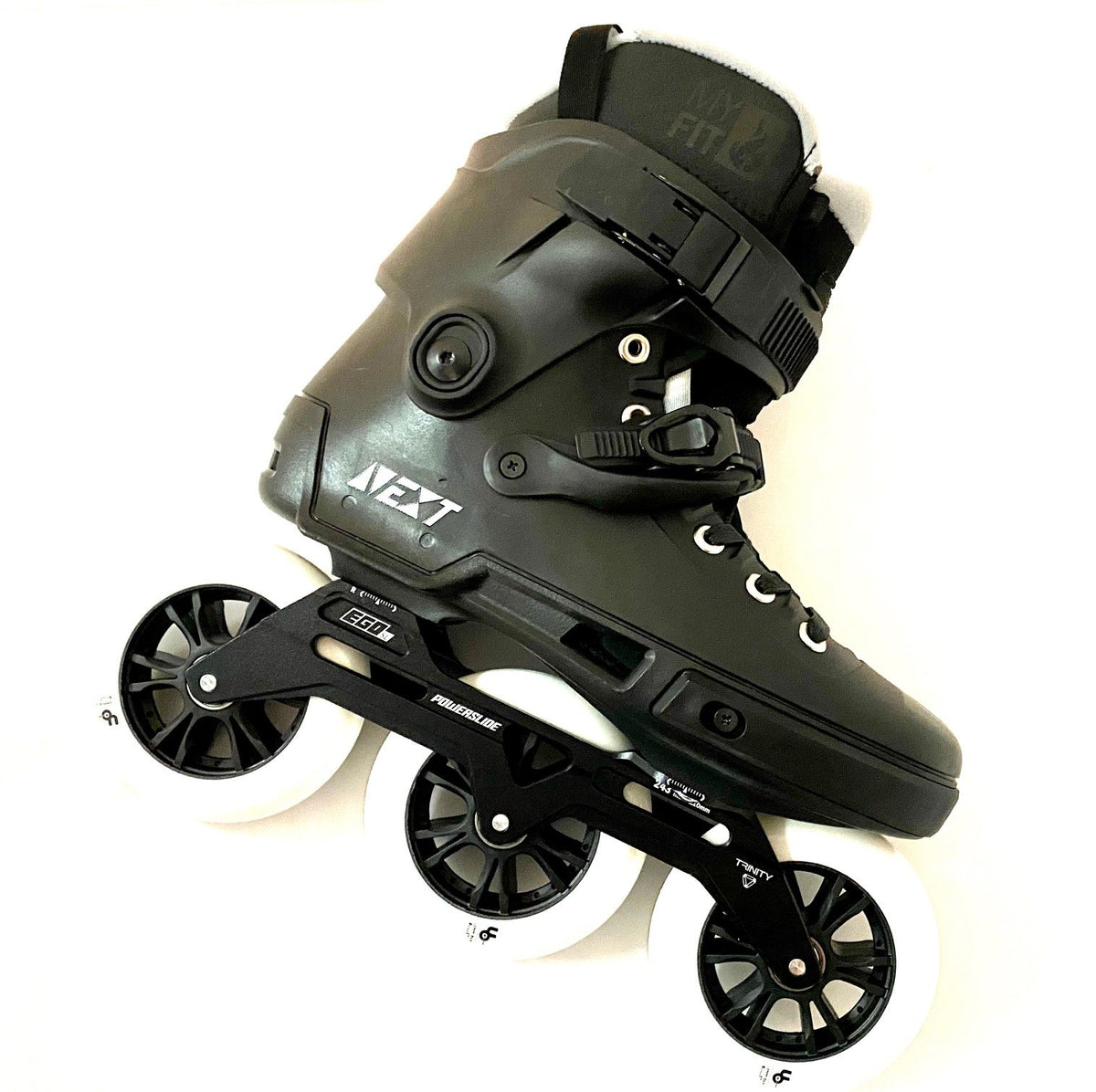 POWERSLIDE NEXT PRO BLACK 110 INLINE SKATES - Skatescool Australia
