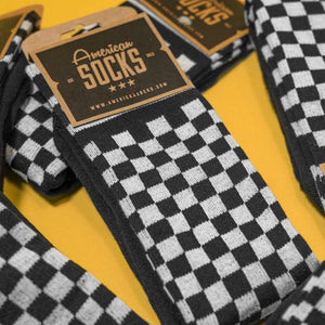 American Socks Checkerboard - Mid High