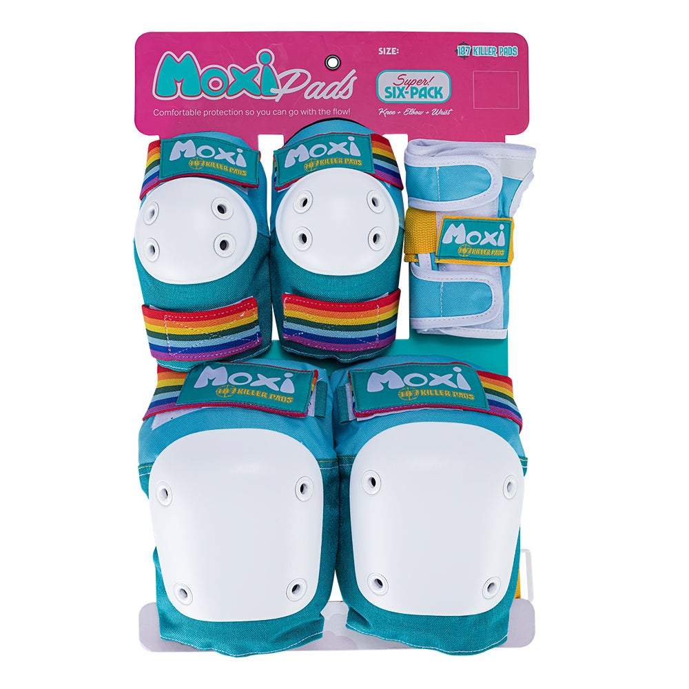 187 Moxi Killer Pads Super 6 Pack Jade - Skatescool Australia