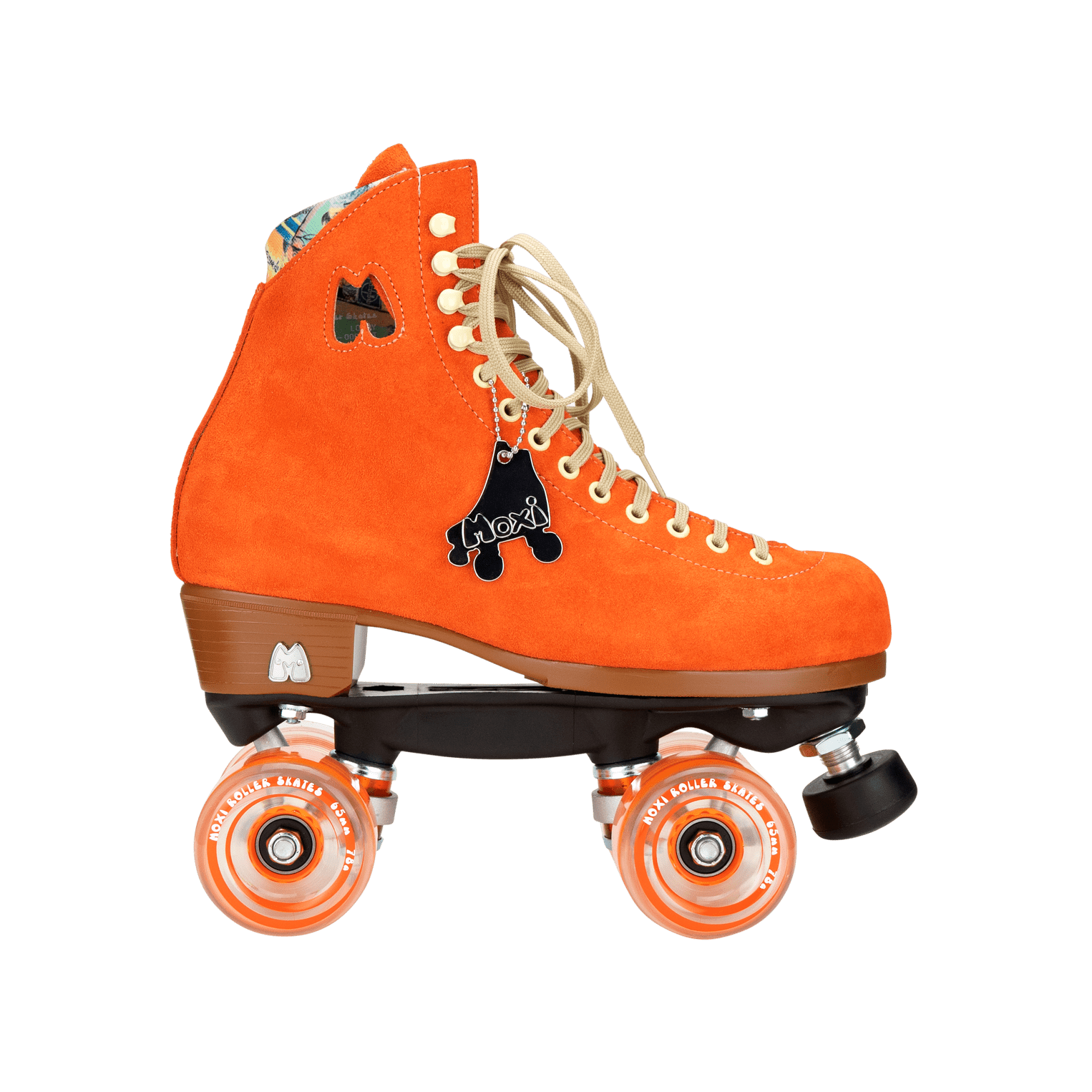 Orange Roller Skates