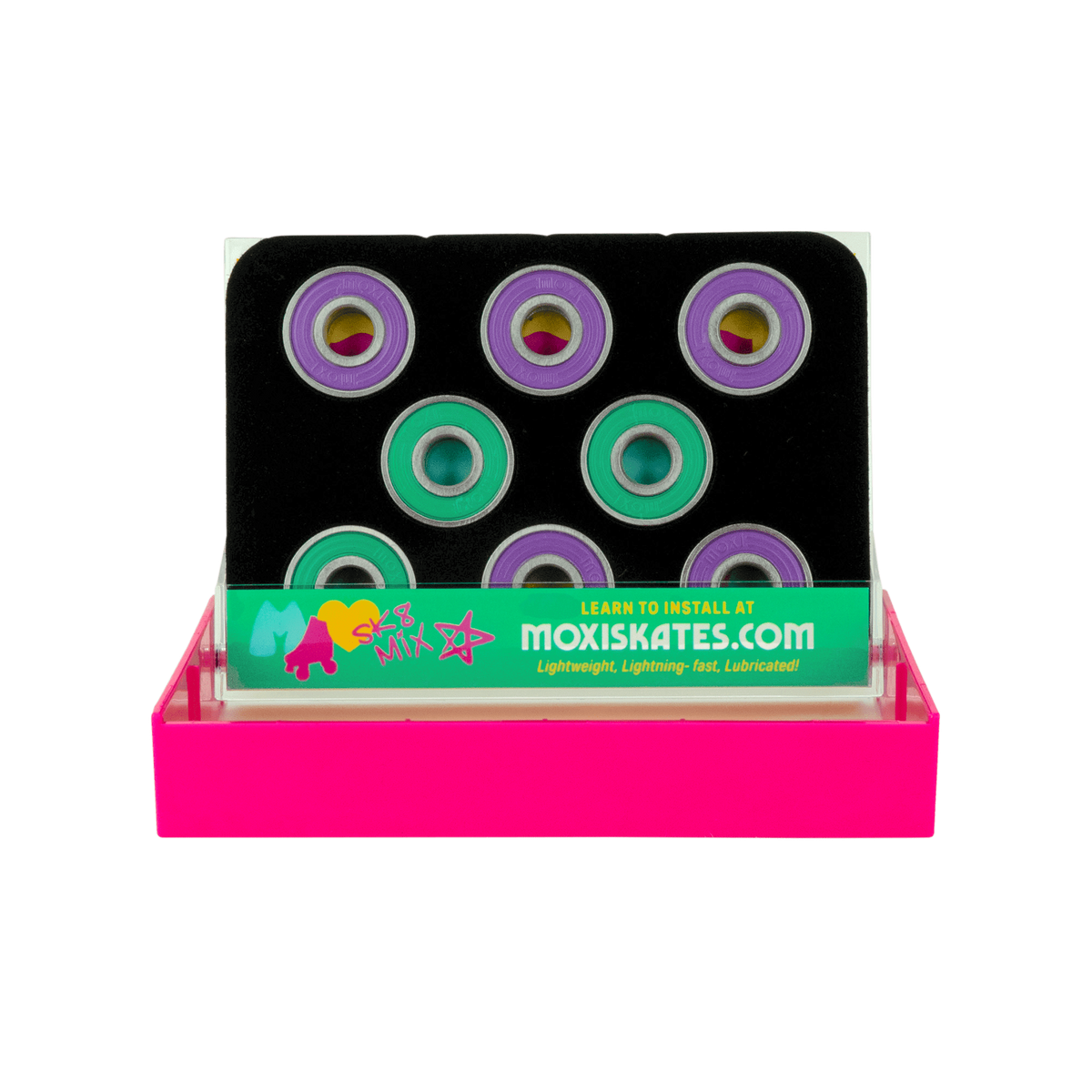 Moxi Mixtape Bearings 8mm 16pk