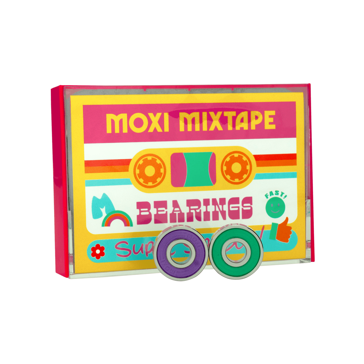 Moxi Mixtape Bearings 8mm 16pk