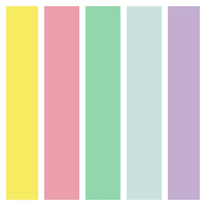 Fruity Griptape 9" x 33" - Pastel Colours