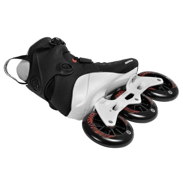 POWERSLIDE SWELL 110MM METALLIC BLACK INLINE SKATES - Skatescool Australia