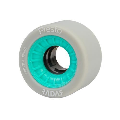 Radar Presto 59mm/38mm Wheels Pk4 - Skatescool Australia