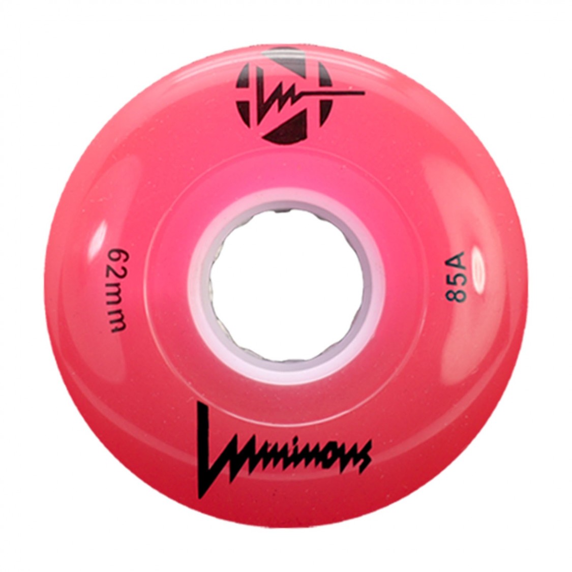 Luminous LED Quad Wheels 62mm 85a 4pk