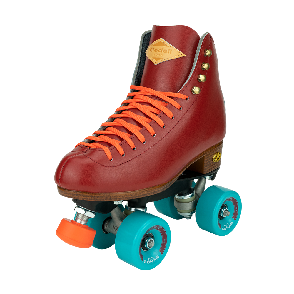 Riedell Crew Roller Skate Crimson