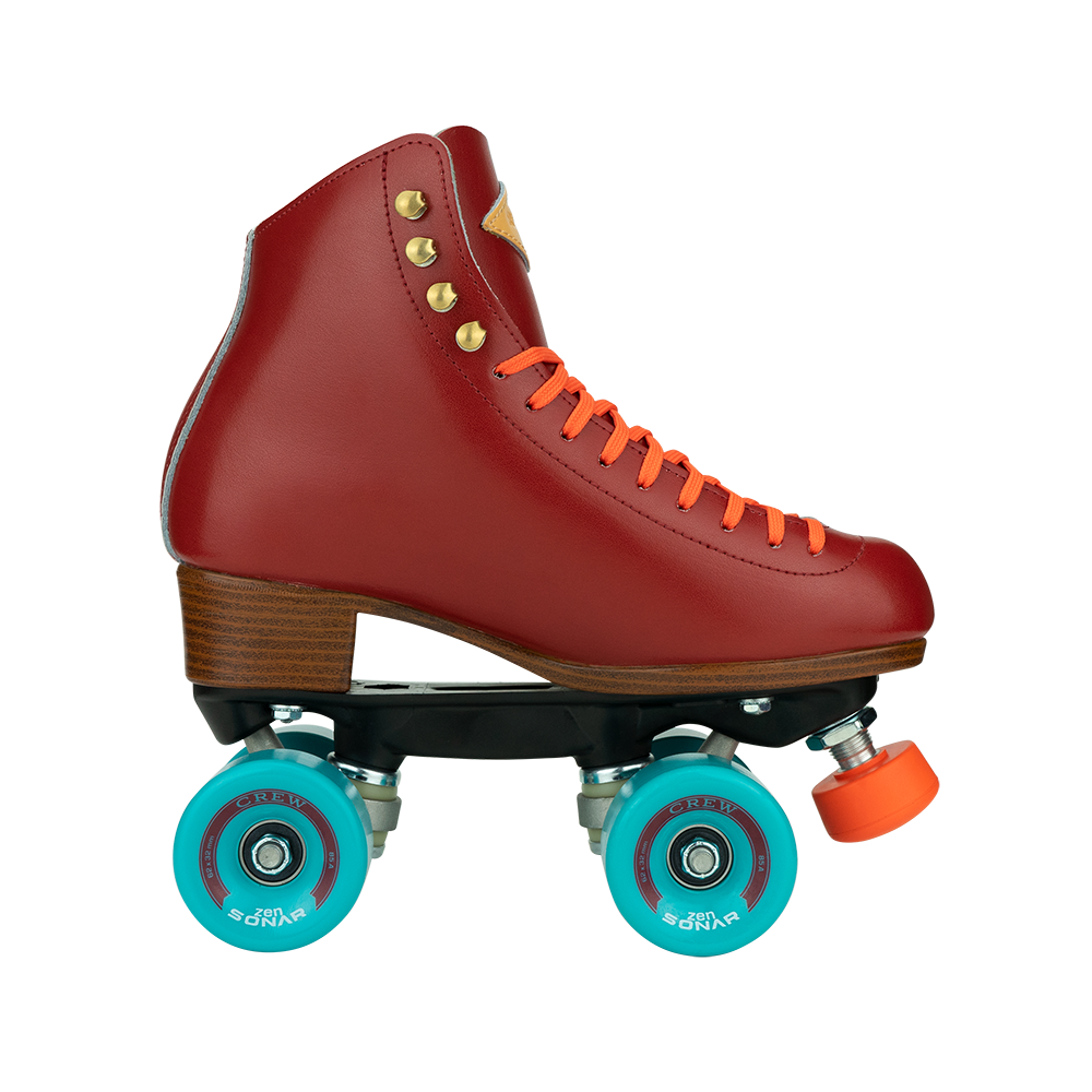 Riedell Crew Roller Skate Crimson