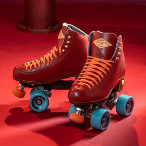 Riedell Crew Roller Skate Crimson