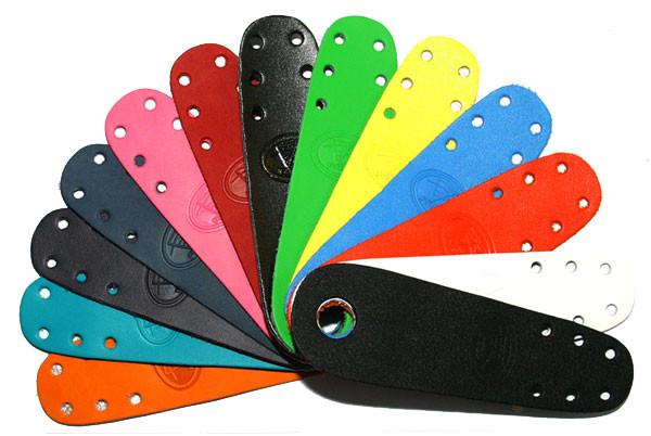 Riedell Leather Toeguards - Flat