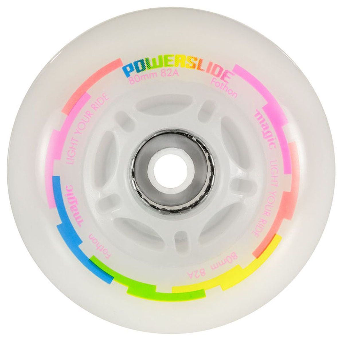 Powerslide Fothon Magic LED Inline Wheels 4Pack - Skatescool Australia